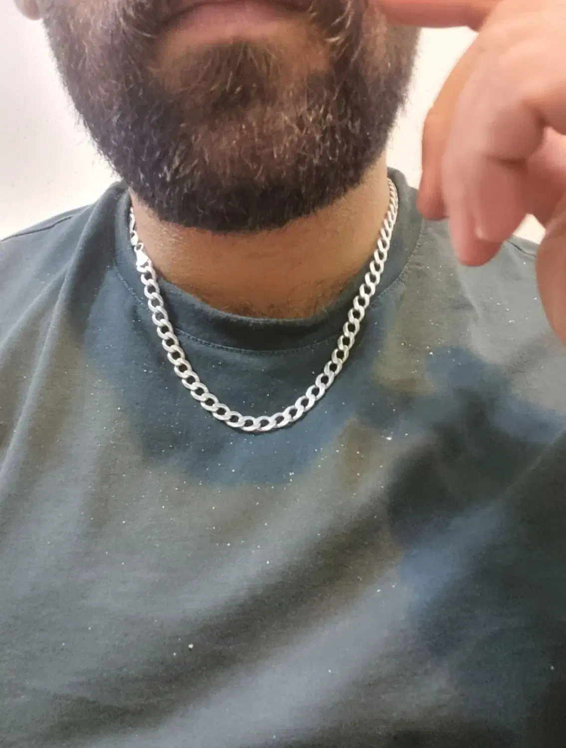 گردنبند نقره کارتیه وزن بالا قیمت پایین|جواهرات|گنبد کاووس, |دیوار