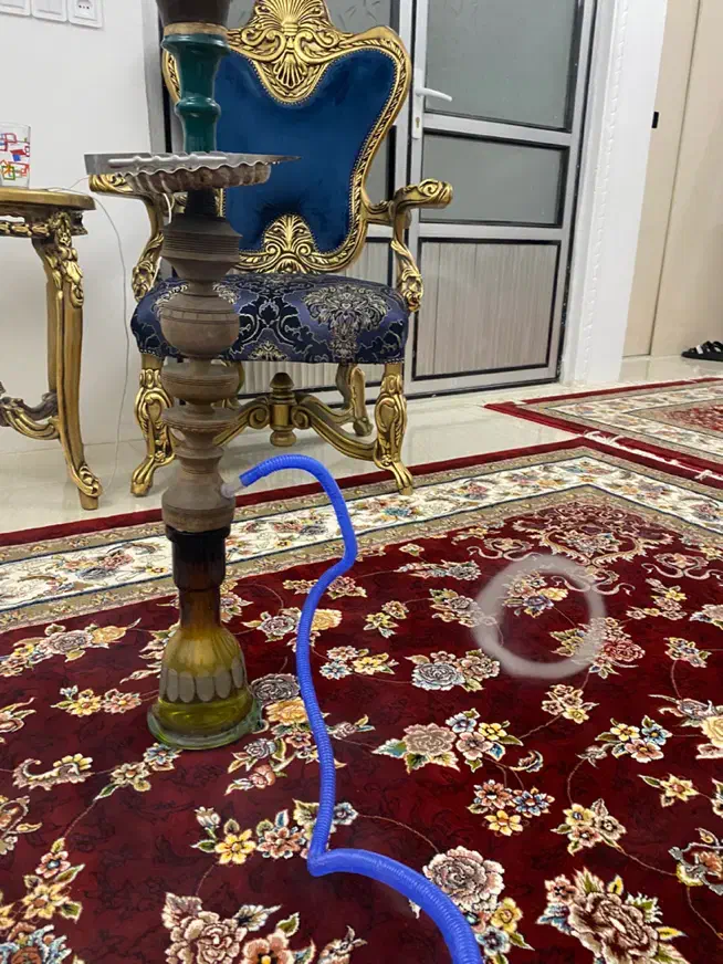 قلیان چوبی لیمو بسیار طعم داده|صنایع دستی و سایر لوازم تزئینی|مهاباد (آذربایجان غربی), |دیوار