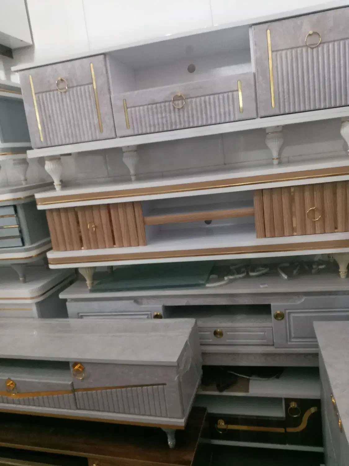 انواع میز های توی|میز تلویزیون|بیرجند, |دیوار