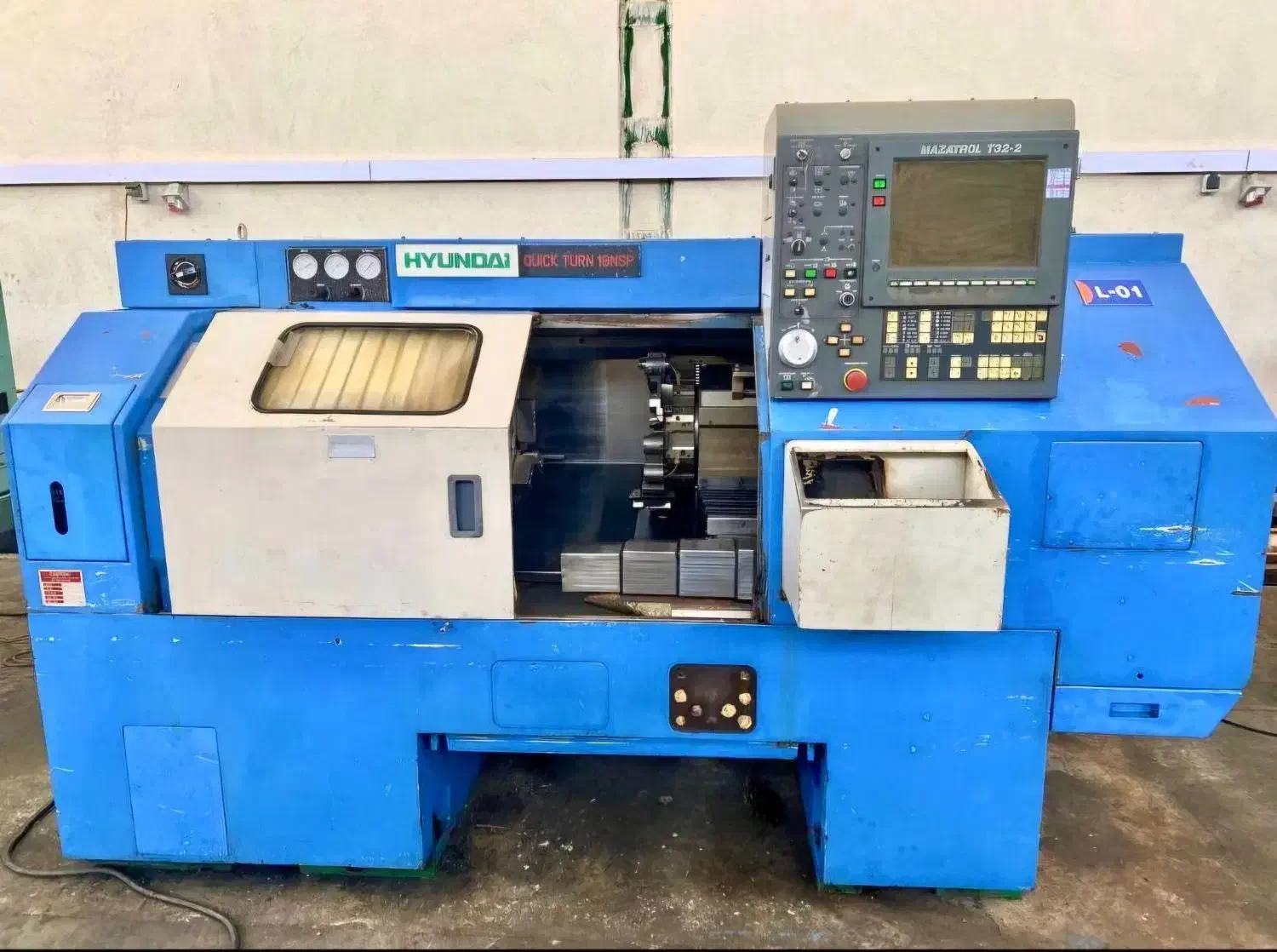 دستگاه تراش cnc هیوندا QT18-NSP|ماشین‌آلات صنعتی|صوفیان, |دیوار