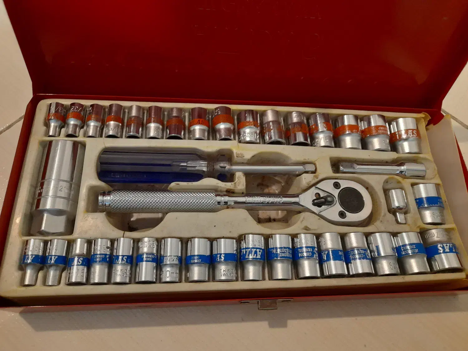 آچار بوکس اطلس آلمانی ۴۰ پارچه|ابزارآلات|تهران, علم و صنعت|دیوار