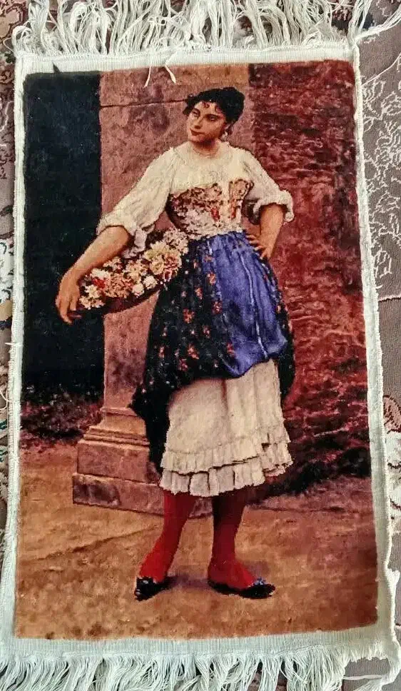 تابلو فرش|تابلو فرش|نجف‌آباد, رحمت آباد|دیوار