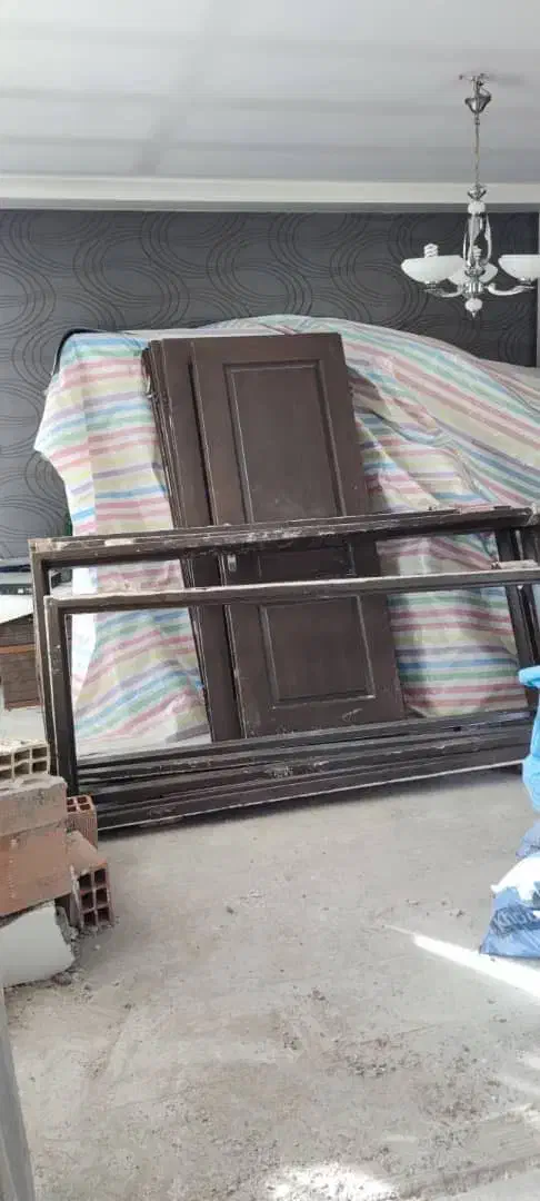 درب چوبی با چهارچوب|مصالح و تجهیزات ساختمان|تهران, اقدسیه|دیوار