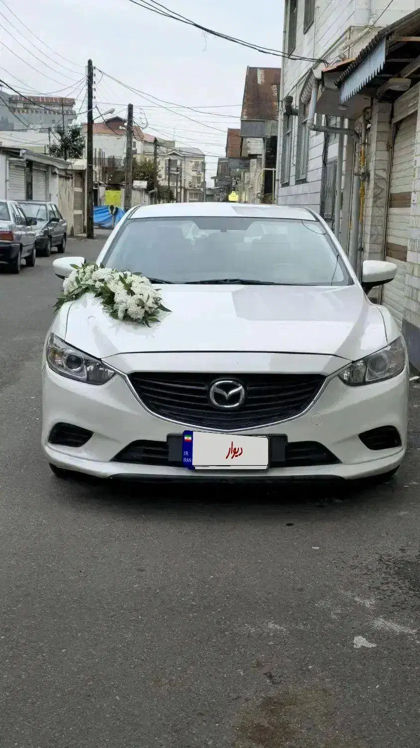 اجاره ماشین عروس مزدا|خودرو اجاره‌ای|رشت, معلم|دیوار