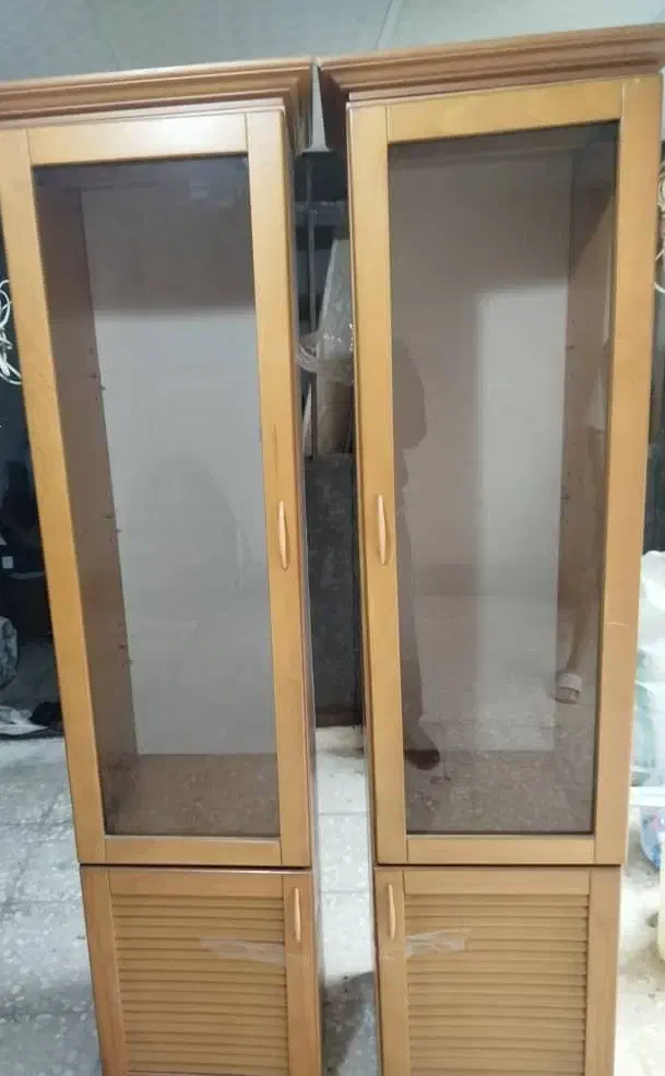 کمد ویترین دار سالم|بوفه، ویترین، کنسول|رشت, دیلمان|دیوار