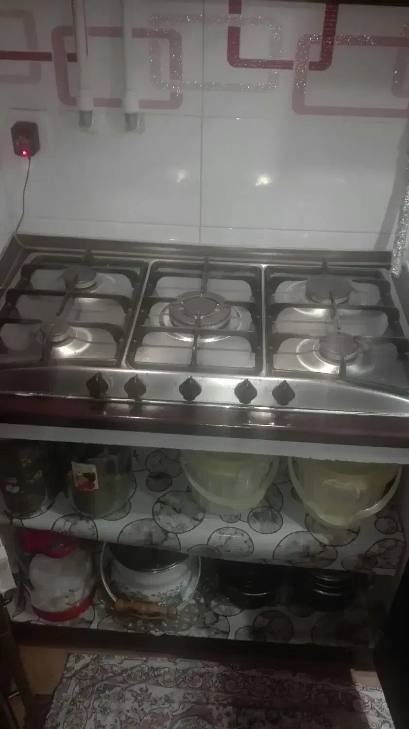 اجاق گازصفحه lzatechکامل|اجاق گاز و لوازم برقی پخت‌وپز|بیجار, |دیوار