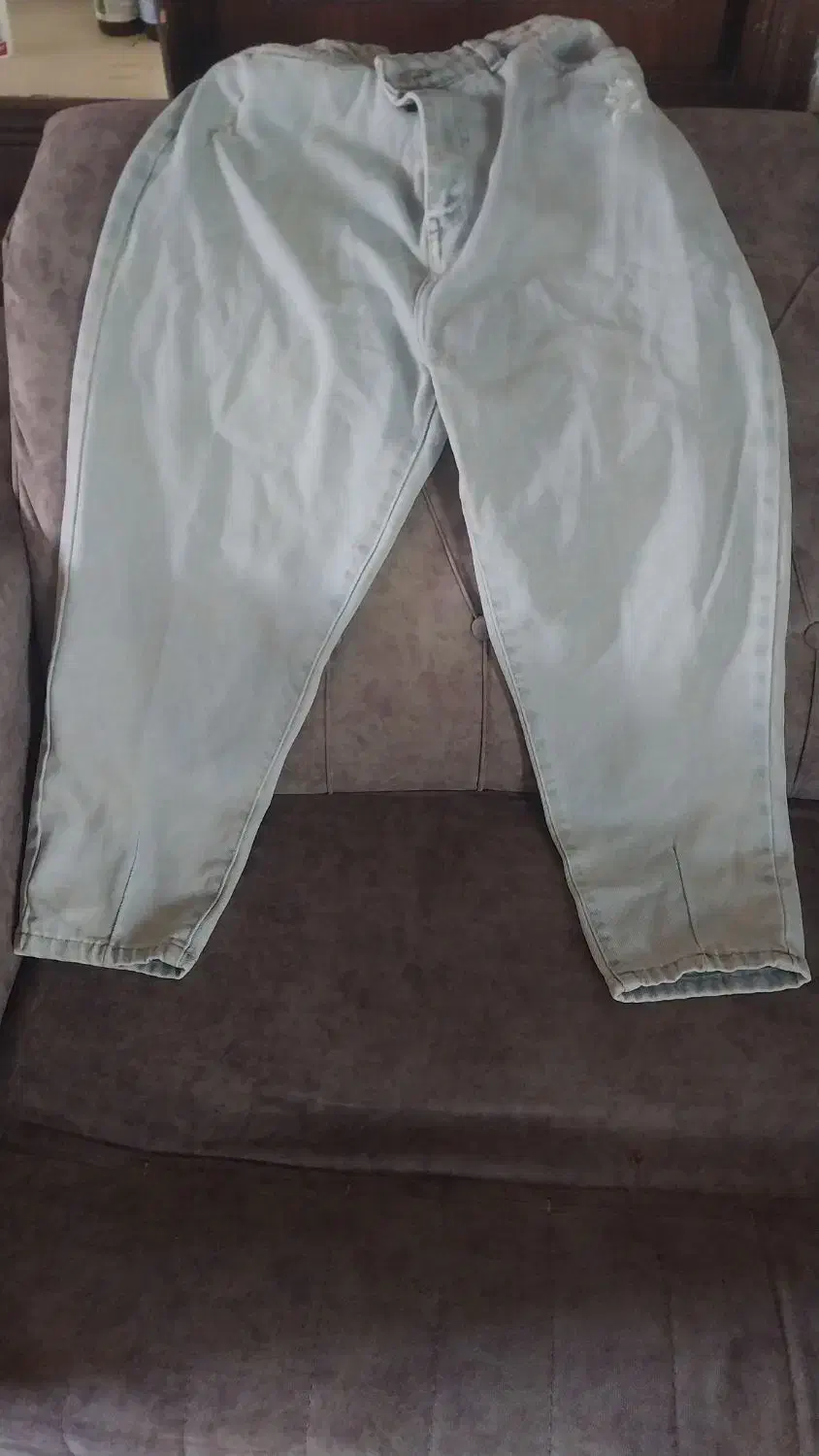 شلوار مام رنگ یخی نو|لباس|کرمانشاه, |دیوار