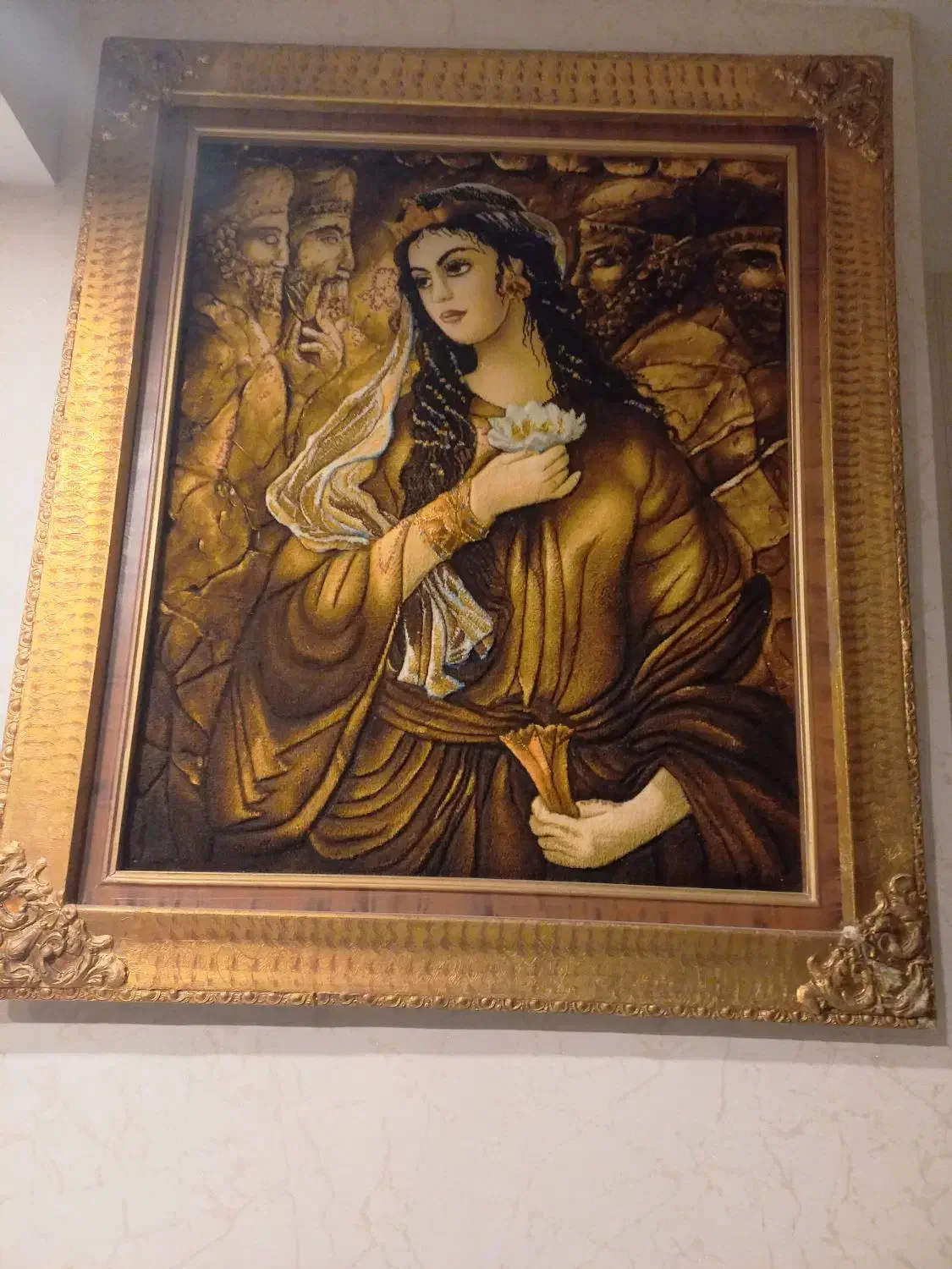 تابلو فرش|تابلو فرش|کرج, مصباح|دیوار