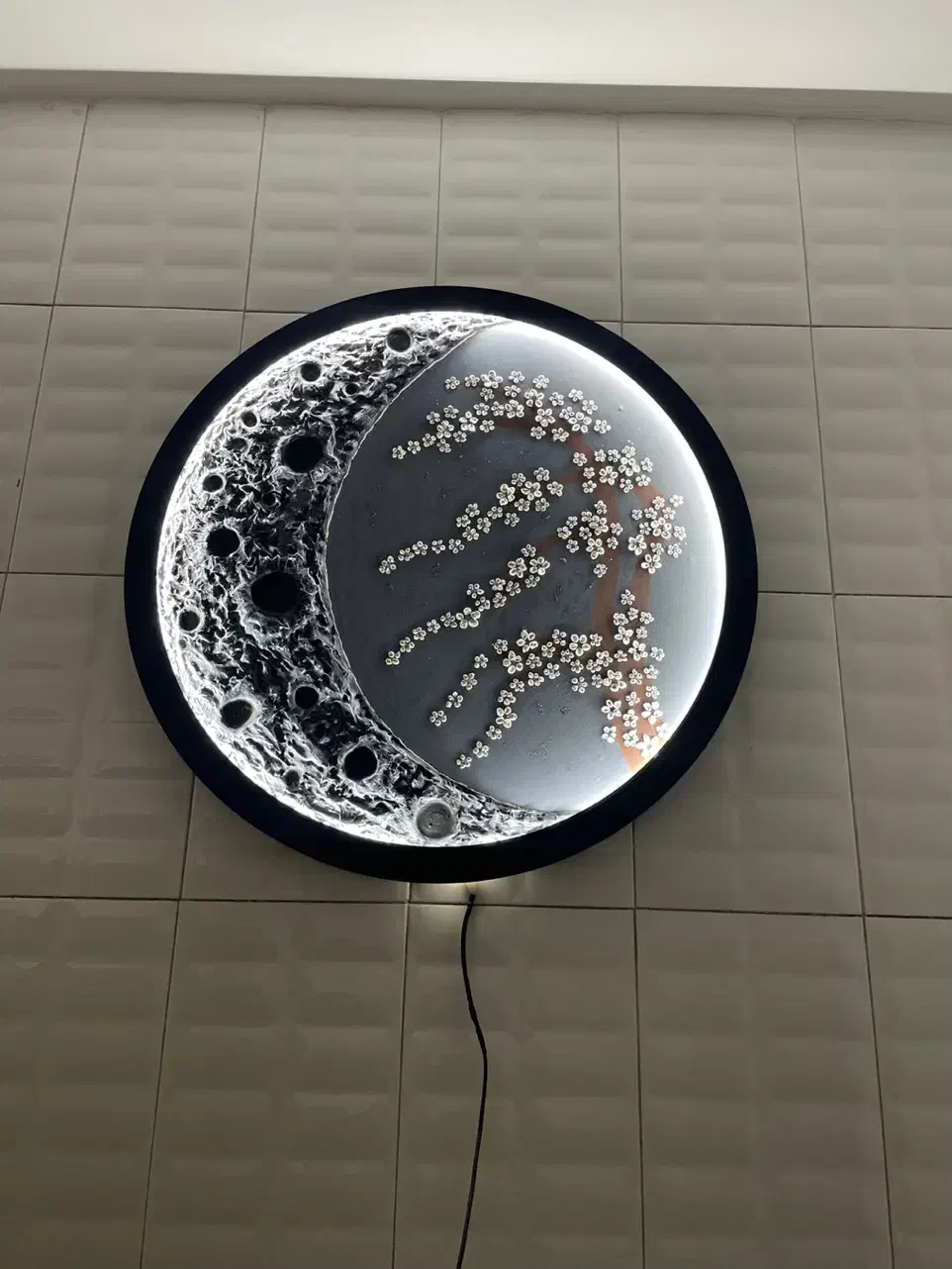 تابلو ماه|تابلو، نقاشی، عکس|میانه, |دیوار