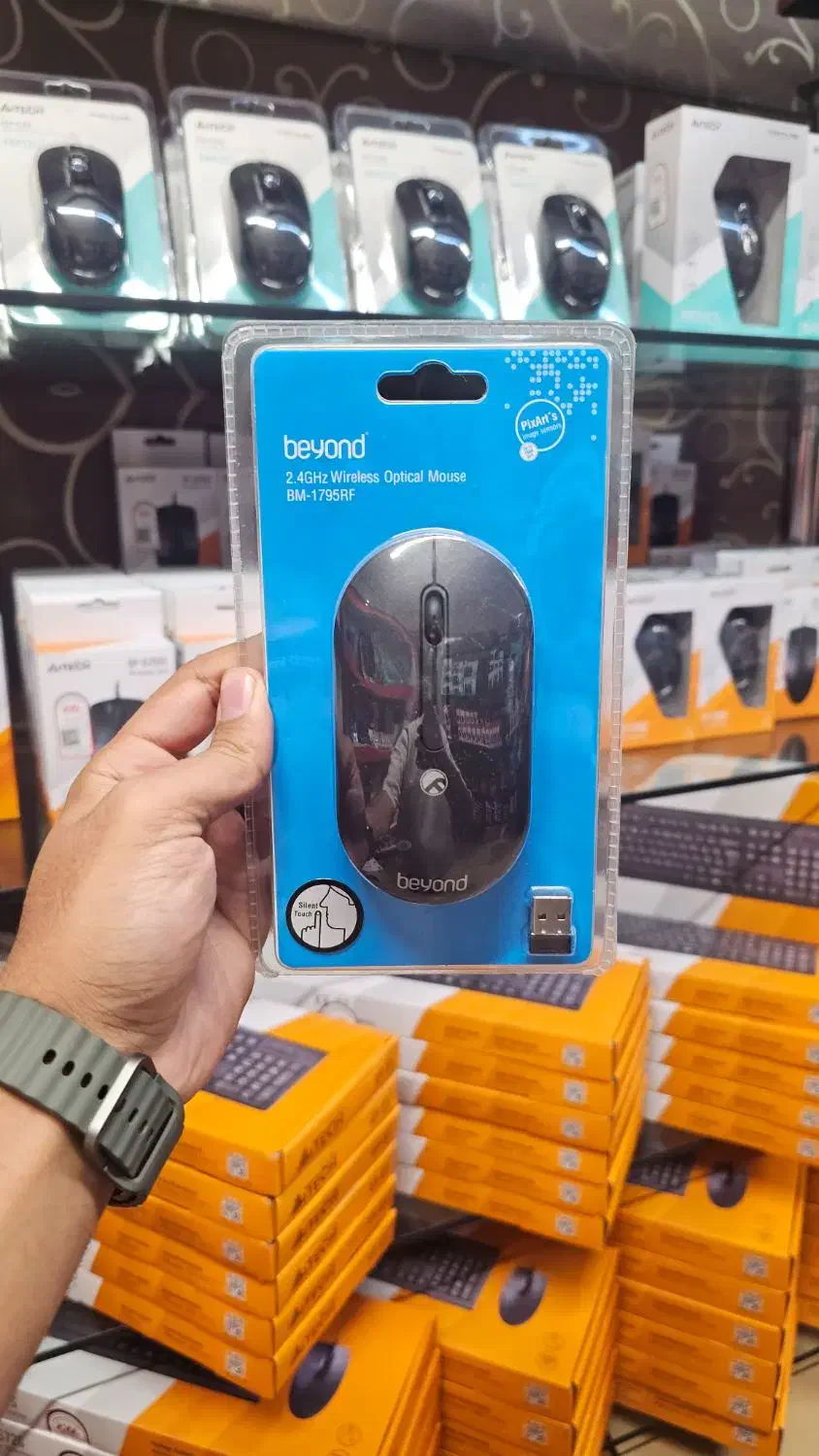 موس وایرلس بیاند|قطعات و لوازم جانبی رایانه|مشهد, ارشاد|دیوار