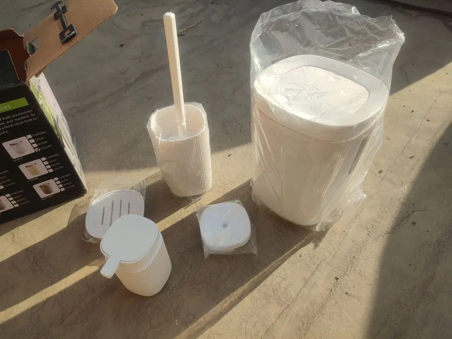 ست پنج تیکه سرویس بهداشتی فوری|لوازم سرویس بهداشتی|طرقبه, |دیوار