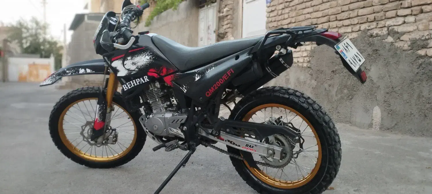 فروش فوری تریل روان(بهپر)|موتورسیکلت|مشهد, ولیعصر (شهرک غرب)|دیوار