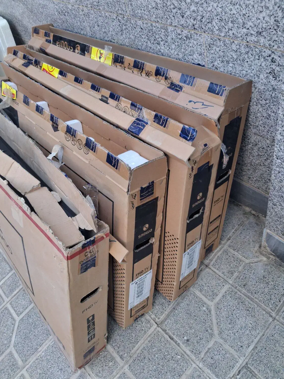 ۴ عدد ال ای دی ۴۳ اینچ اسنوا و دوو|تلویزیون و پروژکتور|نهاوند, |دیوار