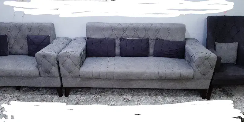 مبل راحتی|مبلمان خانگی و میز عسلی|قم, نیروگاه|دیوار