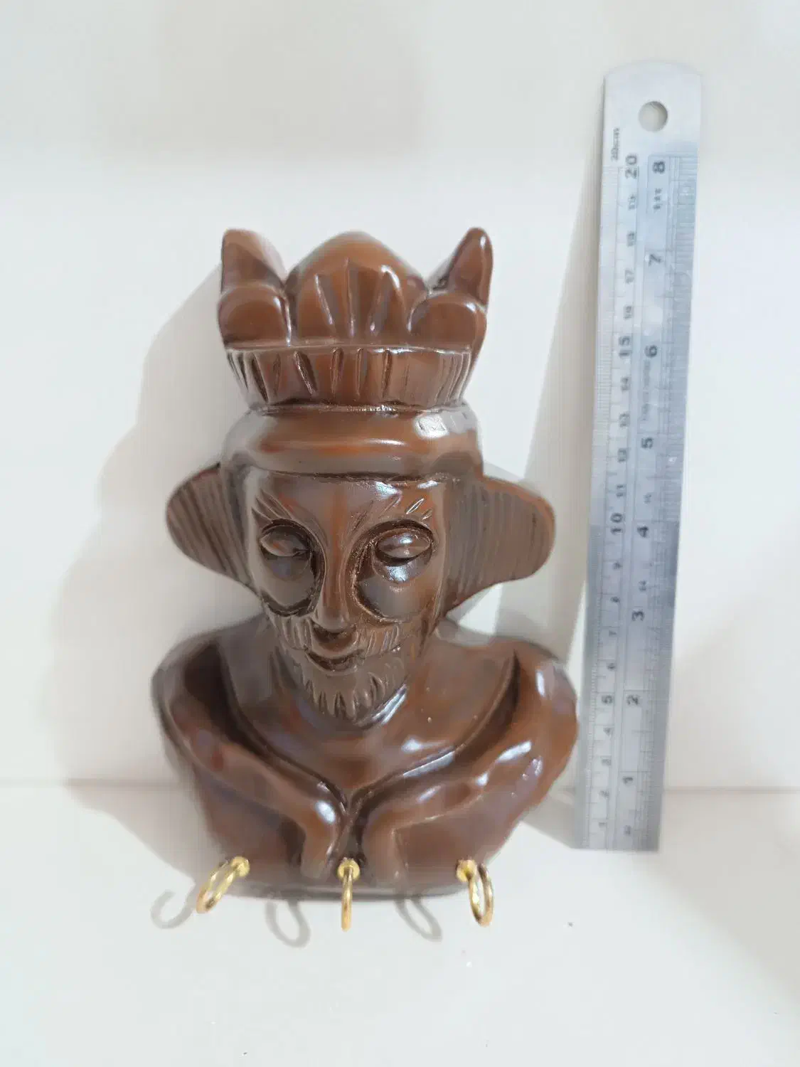 جاکلیدی چوب گردو فندقی|مجسمه، تندیس، ماکت|قم, شاه سید علی|دیوار