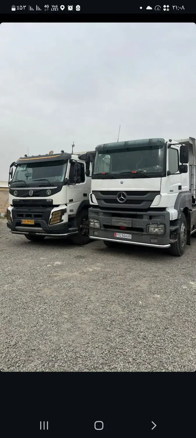 نیازمند راننده پایه یک اکسور کمپرسی|استخدام حمل و نقل|قزوین, |دیوار