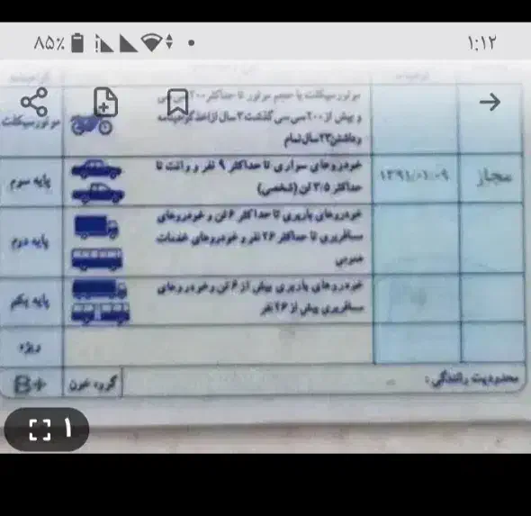 مدارک گم کردم کارت سوخت و گواهینامه پایه ۳|اشیا|ارومیه, |دیوار