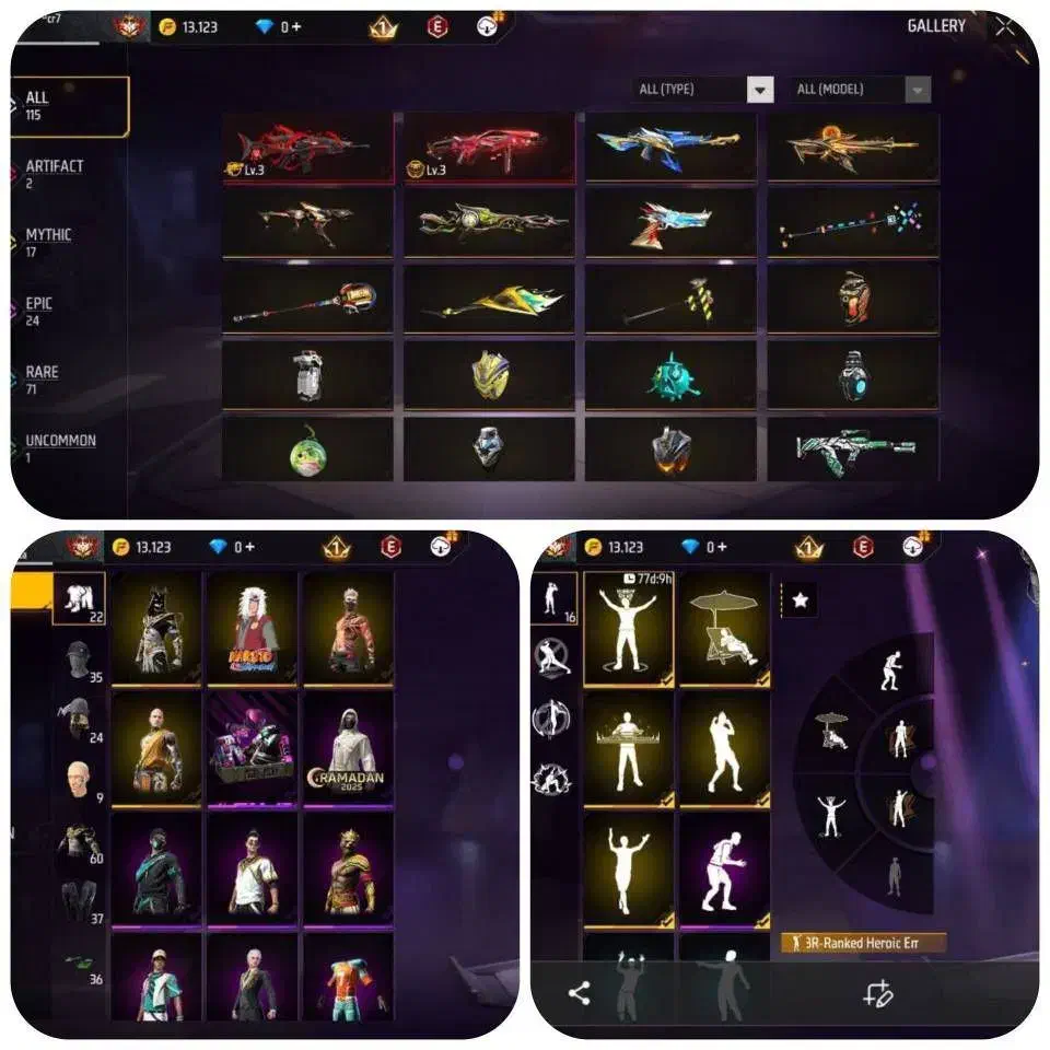 اکانت فری فایر|کنسول، بازی ویدئویی و آنلاین|سپیدان, |دیوار