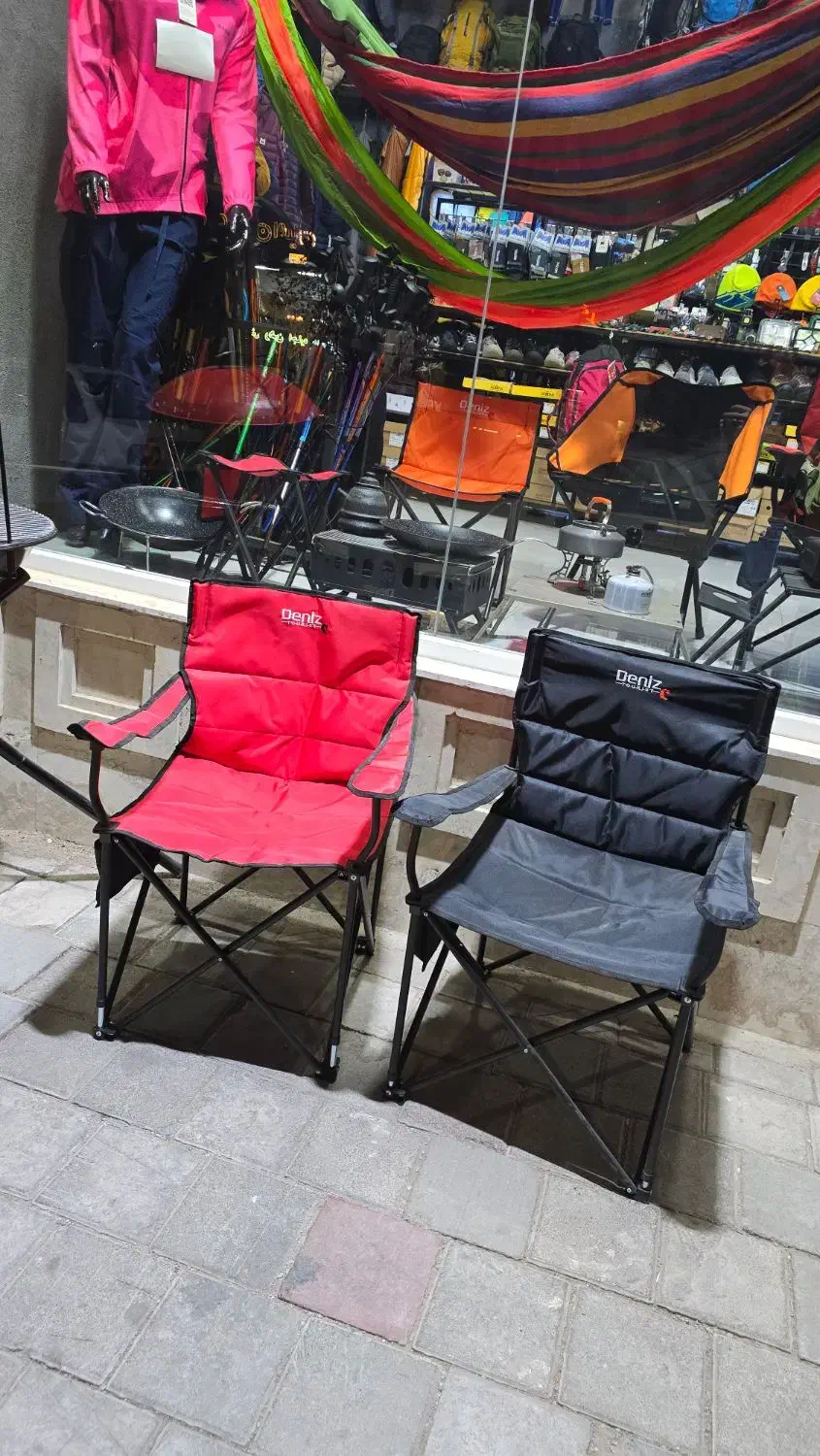 صندلی کمپینگ تاشو دسته دار و جک دار دنیز|کوهنوردی و کمپینگ|نیشابور, شهرک فرهنگیان|دیوار