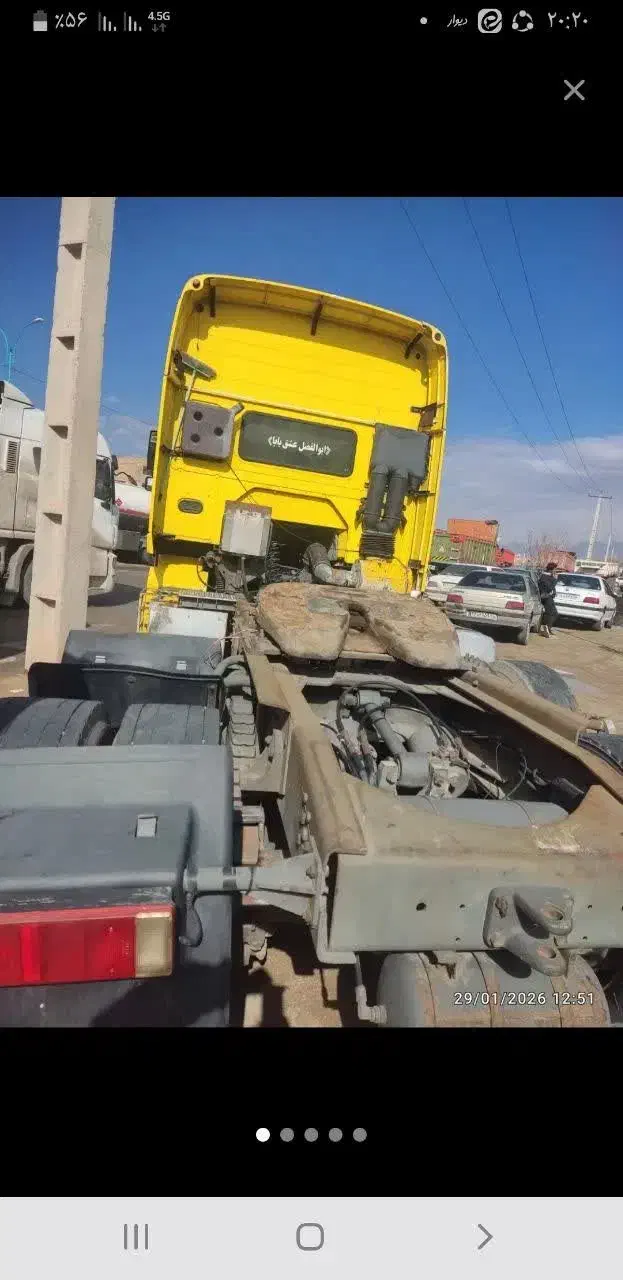 هوومدل ۸۵زرد|خودرو سنگین|فولادشهر, فولادشهر|دیوار