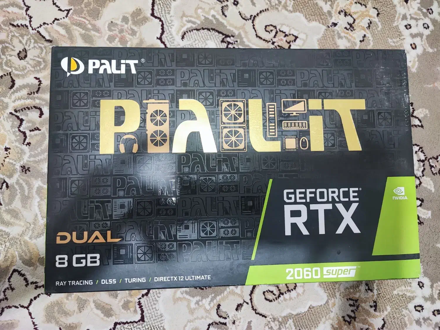 گرافیک rtx 2060 super palit 8gigabait|قطعات و لوازم جانبی رایانه|قم, پردیسان|دیوار
