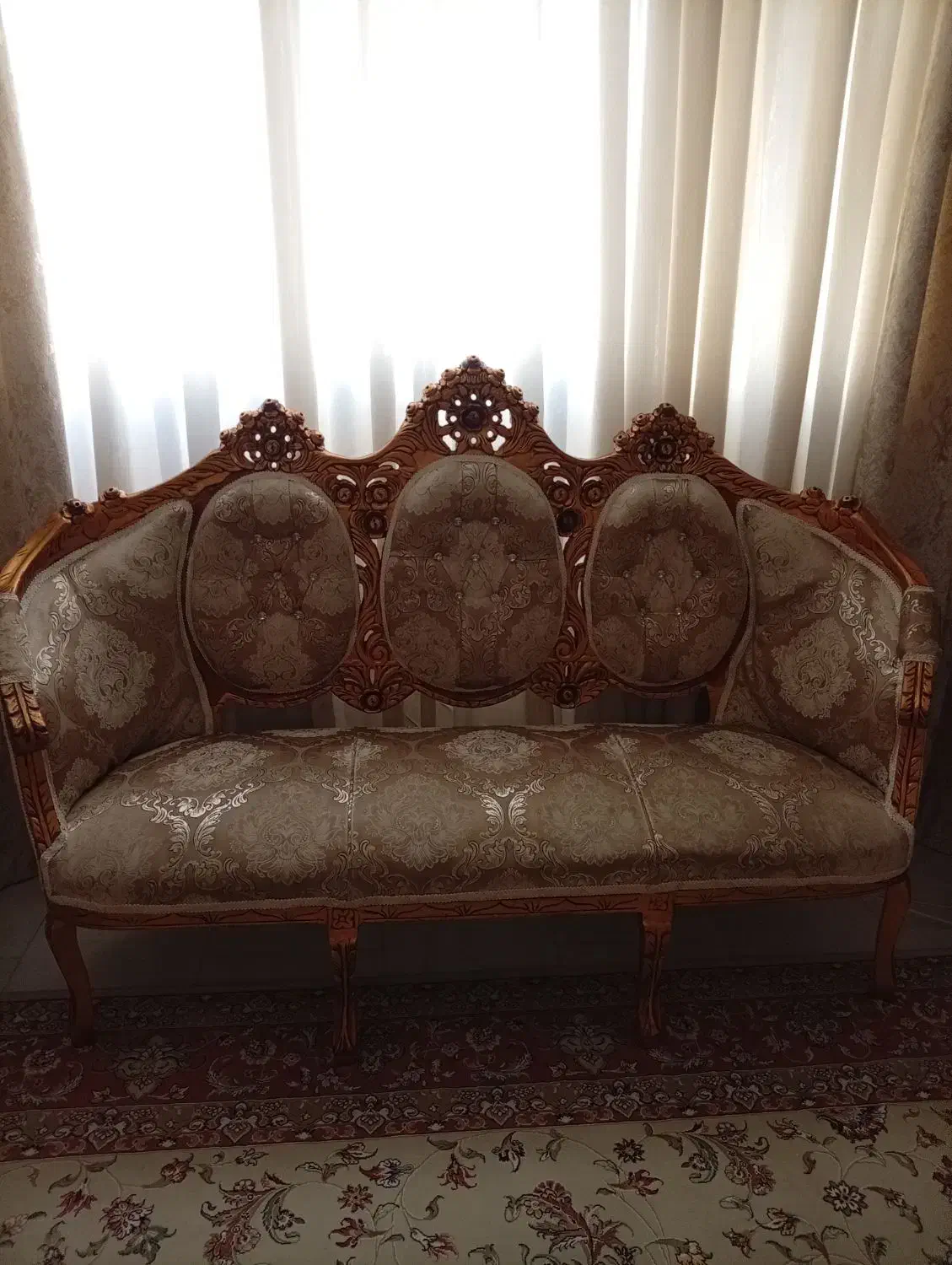 سرویس مبل ۹نفره|مبلمان خانگی و میز عسلی|پردیس, فاز ۸|دیوار