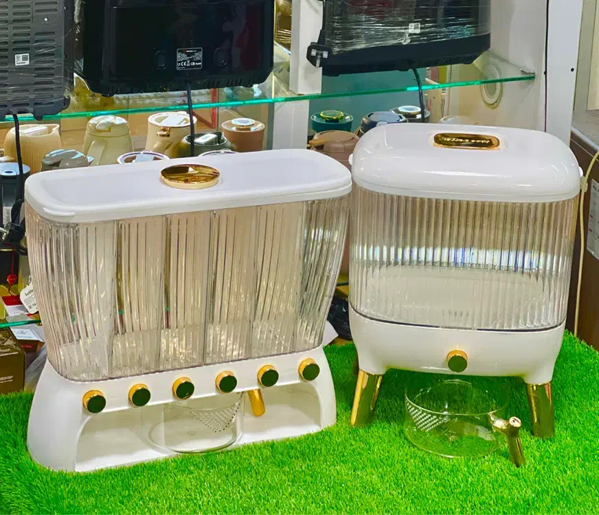 ست جای برنج و حبوبات خارجی|ظروف نگهدارنده، پلاستیکی، یک‌بارمصرف|کرمانشاه, |دیوار