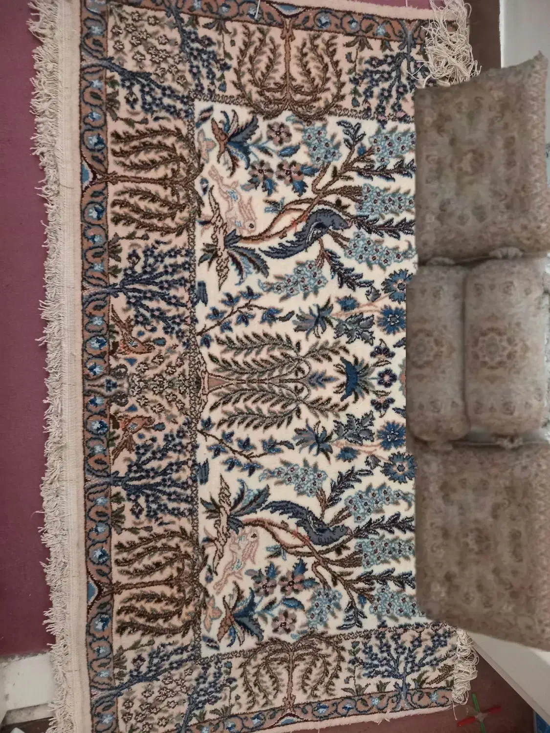 فرش دستبافت|فرش|اصفهان, بوزان|دیوار