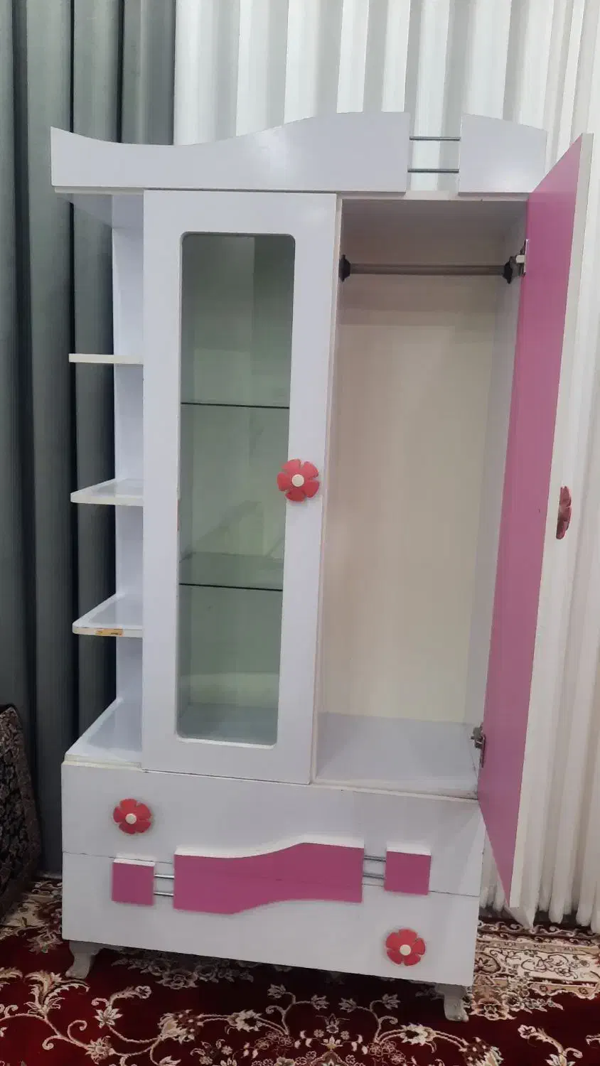 کمد کودک|جاکفشی، کمد، دراور|بیرجند, |دیوار