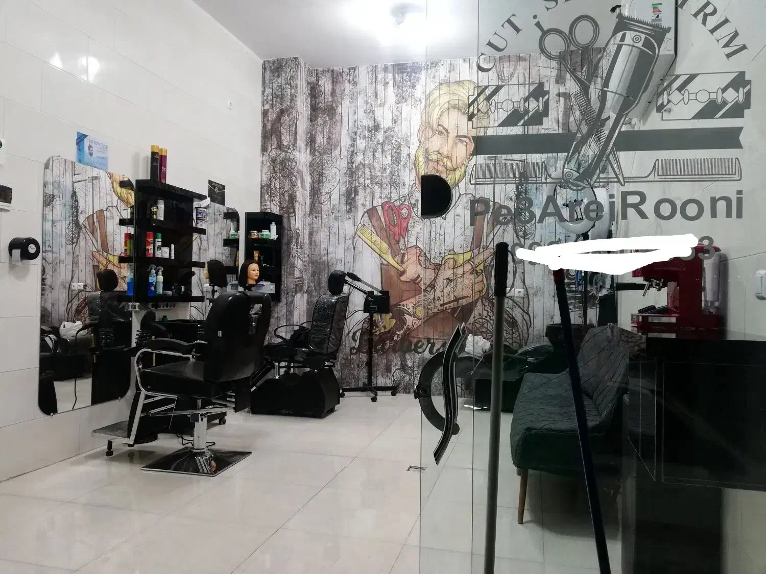 آرایشگرماهر/ آرایشگاه مردانه/درصدی اجاره صندلی|استخدام درمانی، زیبایی، بهداشتی|فولادشهر, مسکن مهر فولادشهر|دیوار