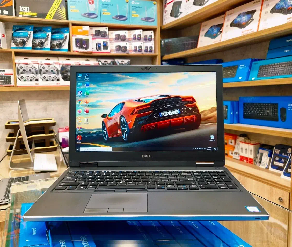 لپ تاپ حرفه ای DELL Core i7H / نسل 9|رایانه همراه|قزوین, |دیوار