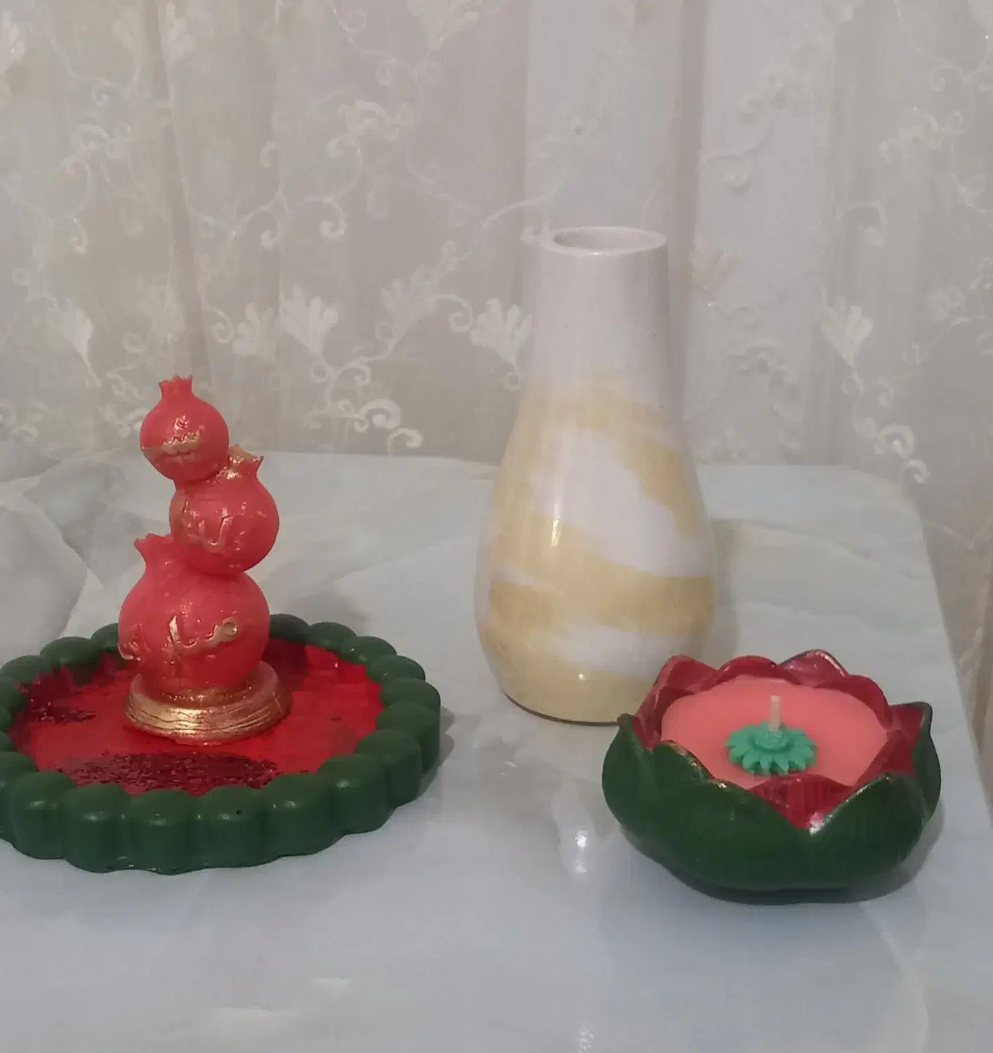 ترندترین دکوری وشات شمع یلدایی|صنایع دستی و سایر لوازم تزئینی|شوط, |دیوار