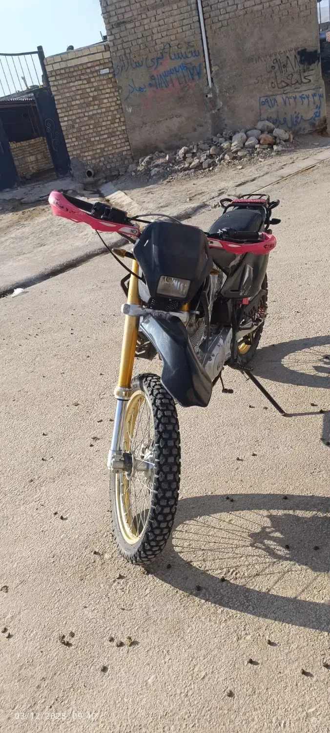 موتور روان ۲۰۰ درحد خشک|موتورسیکلت|کرمانشاه, |دیوار