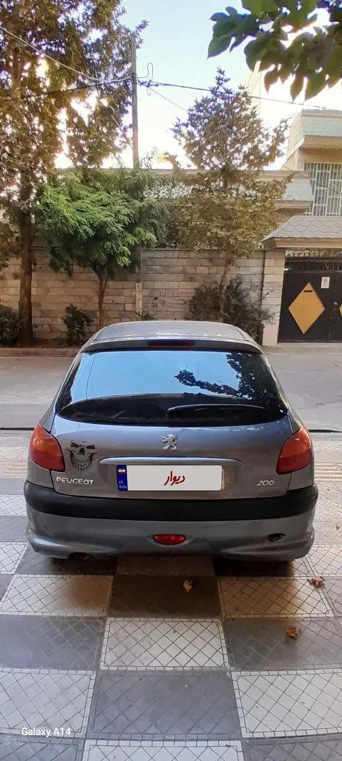 پژو ۲۰۶ تیپ ۲ مدل آخر 87|خودرو سواری و وانت|کرج, کوی فرهنگ|دیوار