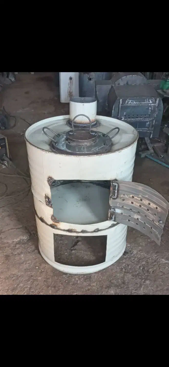 بخاری مخصوص کارگاه|بخاری، هیتر، شومینه|آق قلا, |دیوار