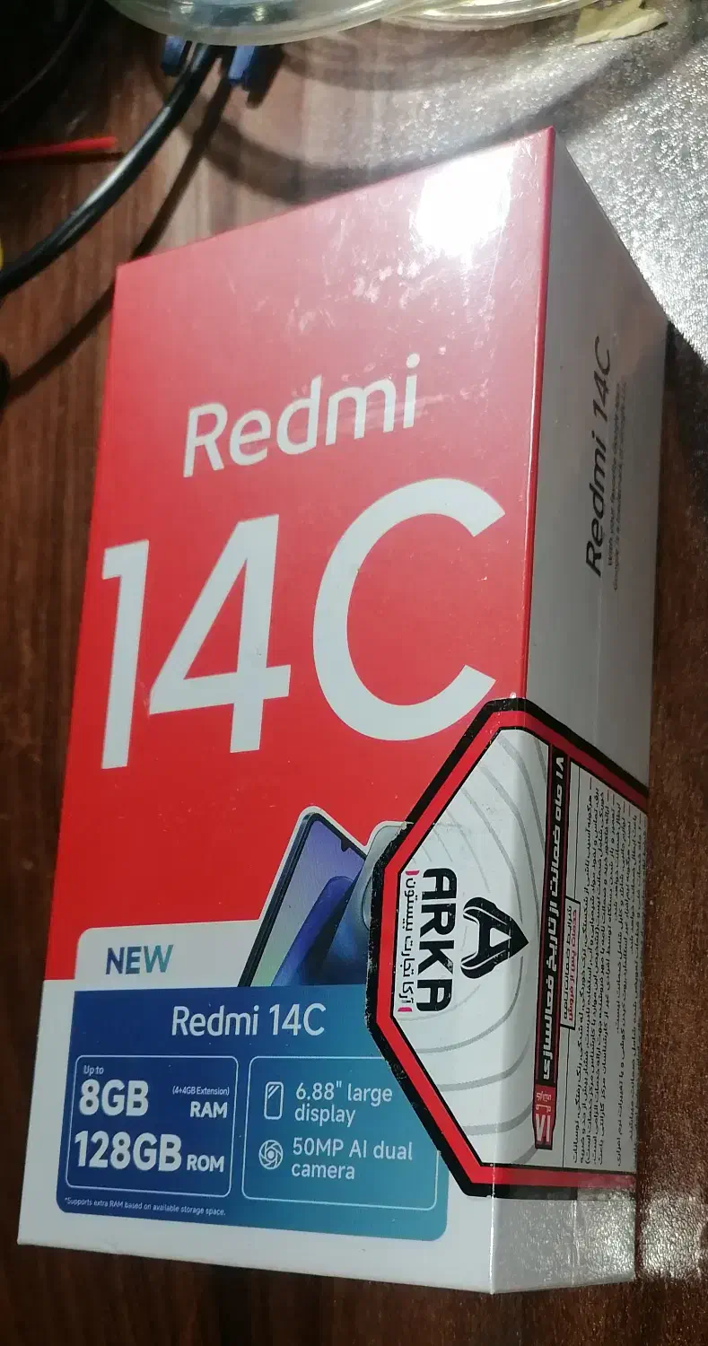 گوشی Redmi 14C نو و اکبند|موبایل|تهران, فردوس|دیوار