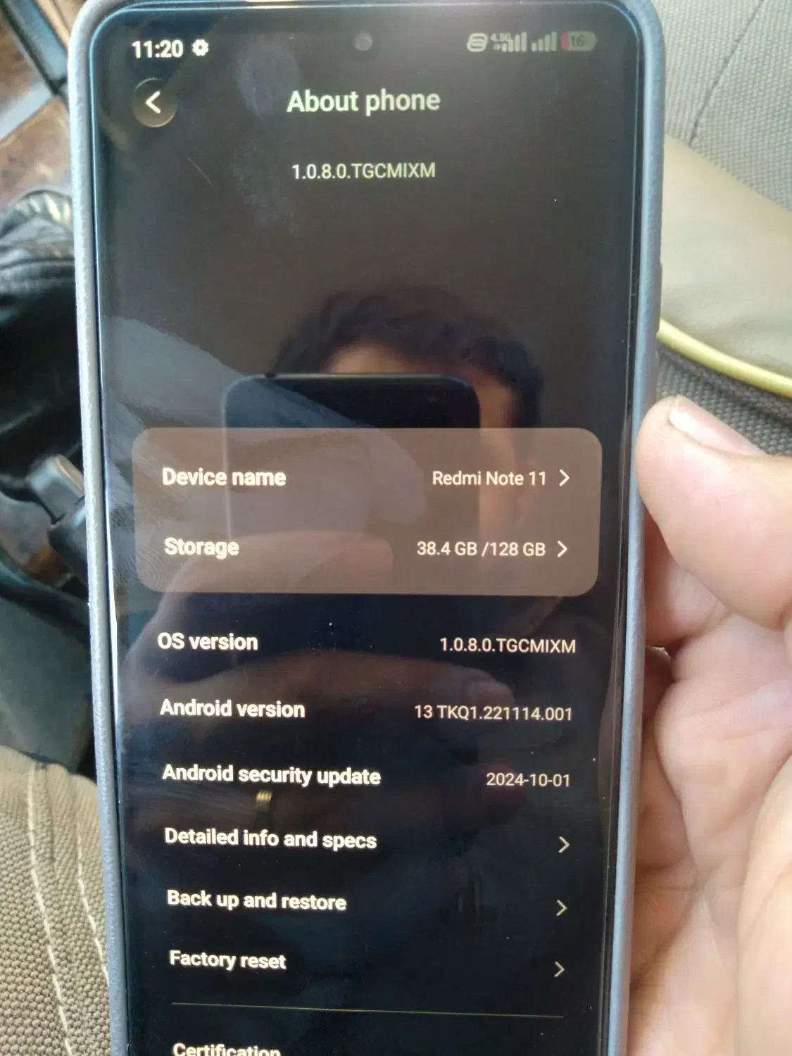 گوشی نوتی ۱۱|موبایل|بانه, |دیوار