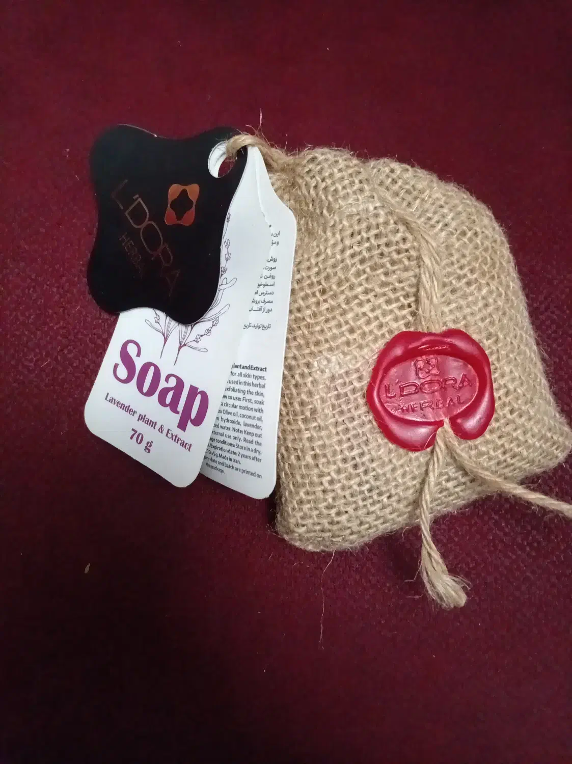 صابون گیاهی اسطوخودوس و عسل زعفران|آرایشی، بهداشتی، درمانی|بردسکن, |دیوار