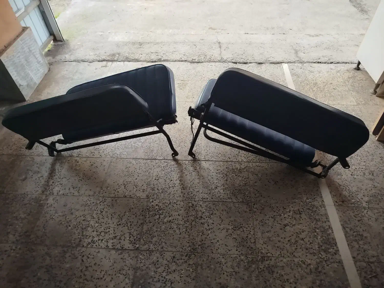 دو جفت صندلی عقب تاشو پاترول ۴ در تمیز و نو|قطعات یدکی و لوازم جانبی|رشت, کوی مهر|دیوار
