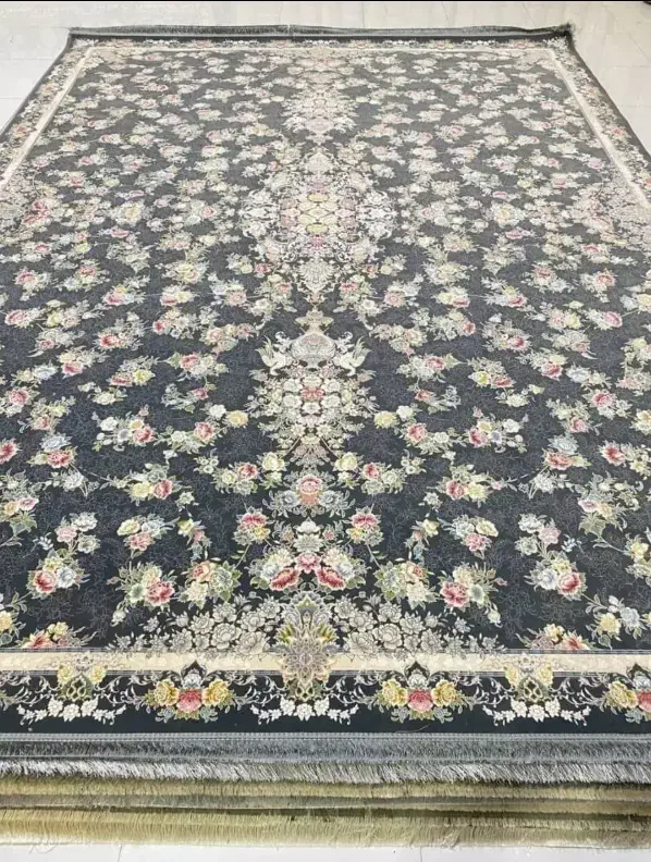 ۴ تا فرش ۹ متر ۱۲۰۰ شانه تراکم ۳۶۰۰ گلبرجستهه پلمپ|فرش|نورآباد, |دیوار