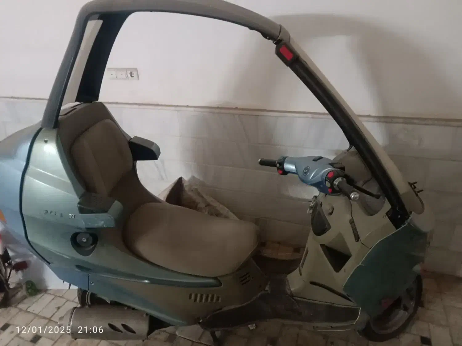 سامان موتور سقف دار|موتورسیکلت|قم, بنیاد|دیوار