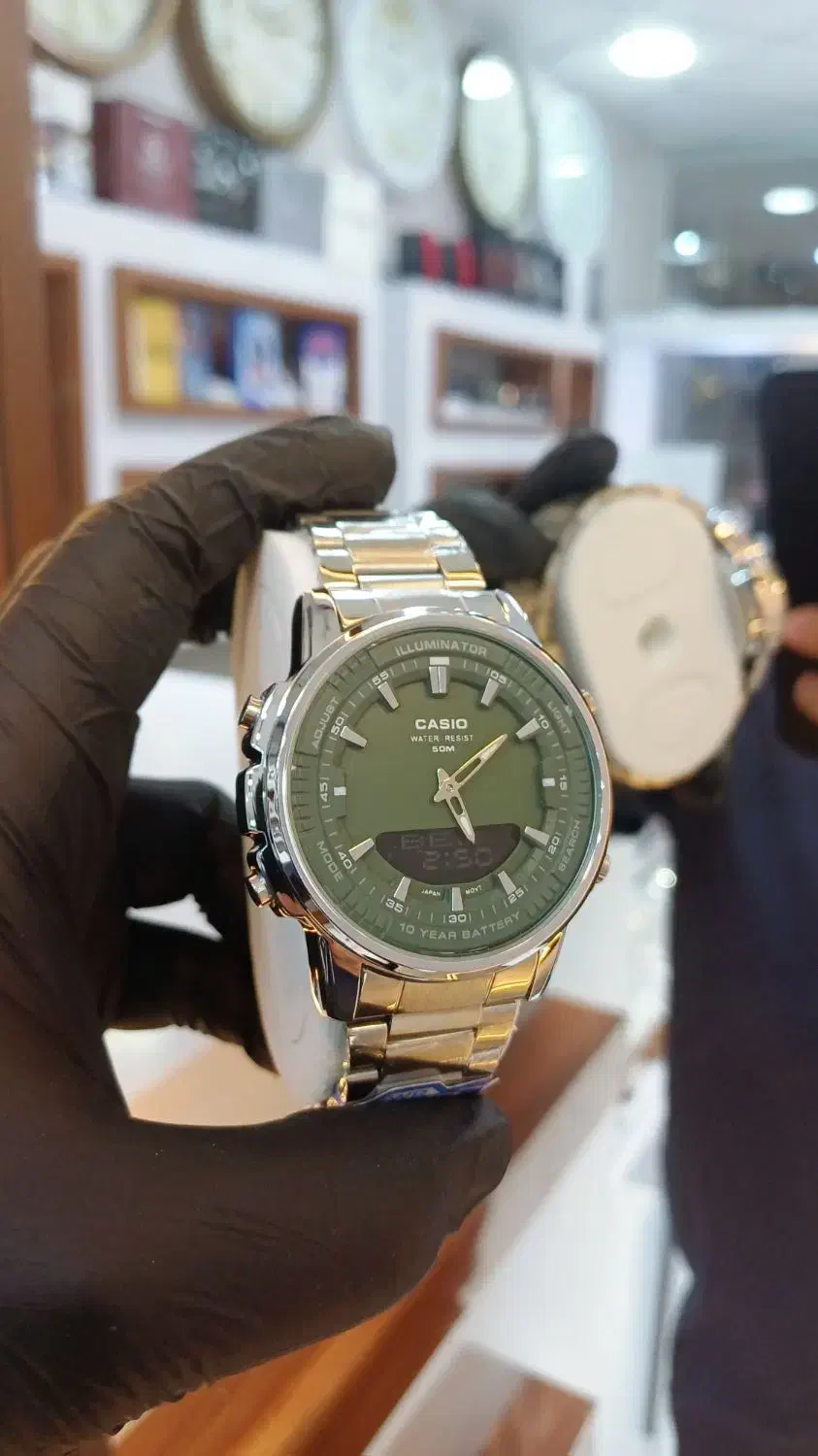 ساعت کاسیو دو زمانه فلزی|ساعت|مشهد, سپاد|دیوار