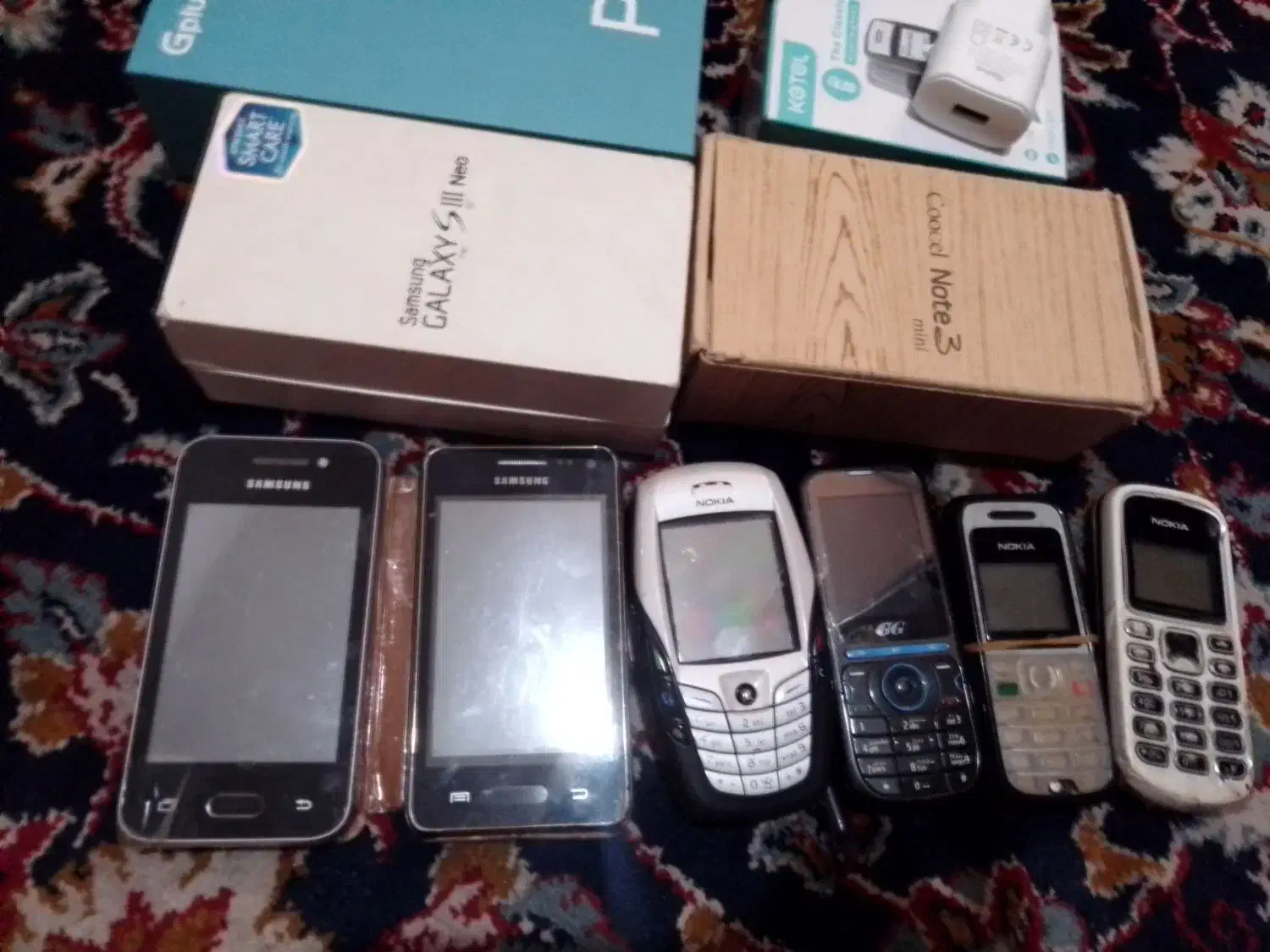 انواع گوشیهای سامسونگ و نوکیا سالم وقابل تعمیر|موبایل|پرند, فاز ۶|دیوار