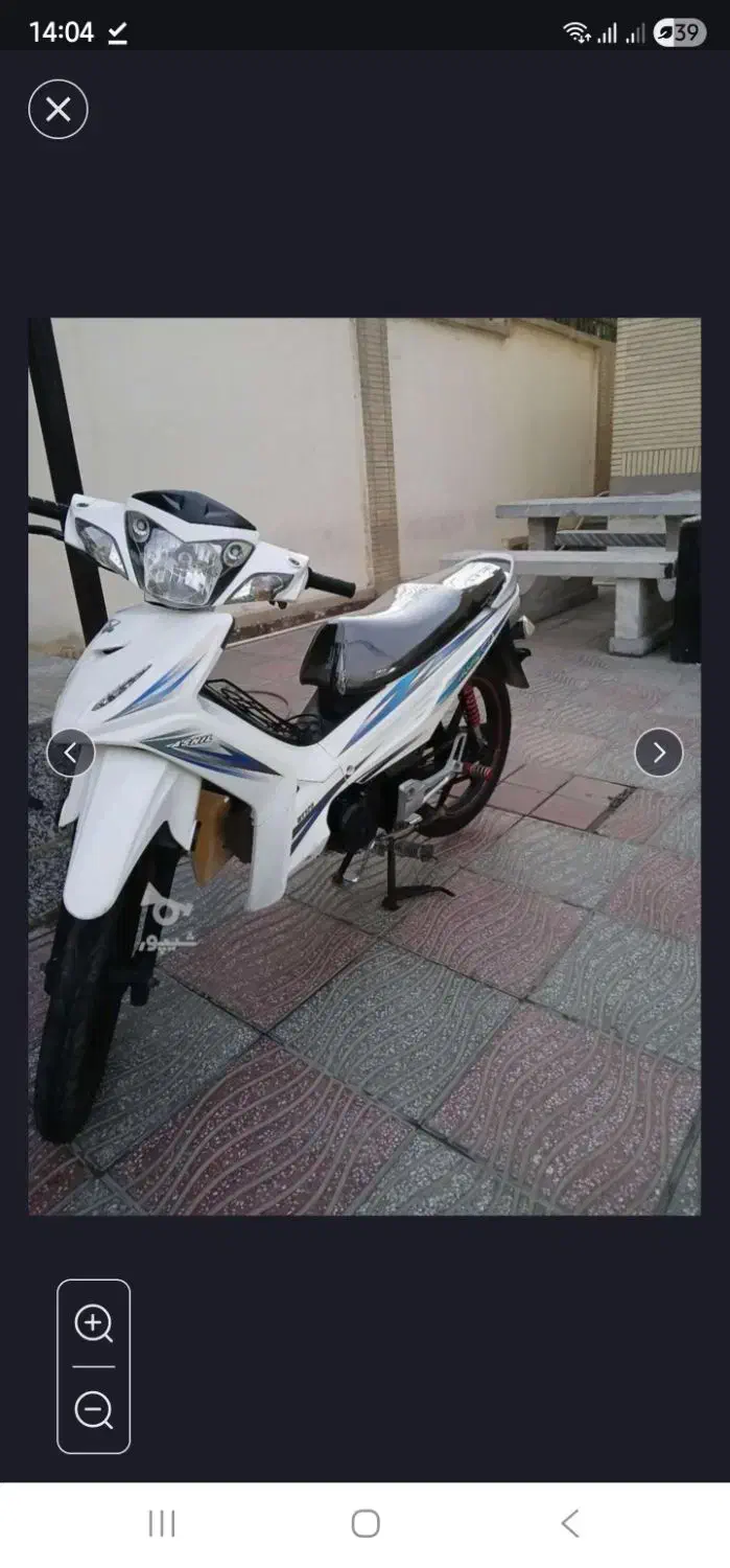 موتور بی کلاج آشیل ۱۲۵ در حد نو و صفر بدون هیچ خطی|موتورسیکلت|کاشان, معلم|دیوار