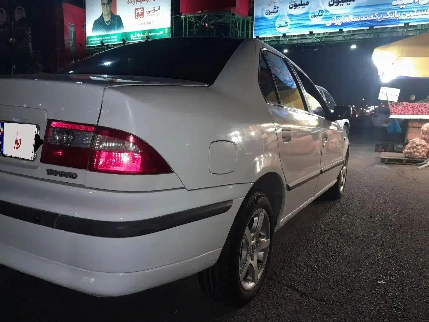 فروش سمندLxسفید|خودرو سواری و وانت|لنگرود, |دیوار