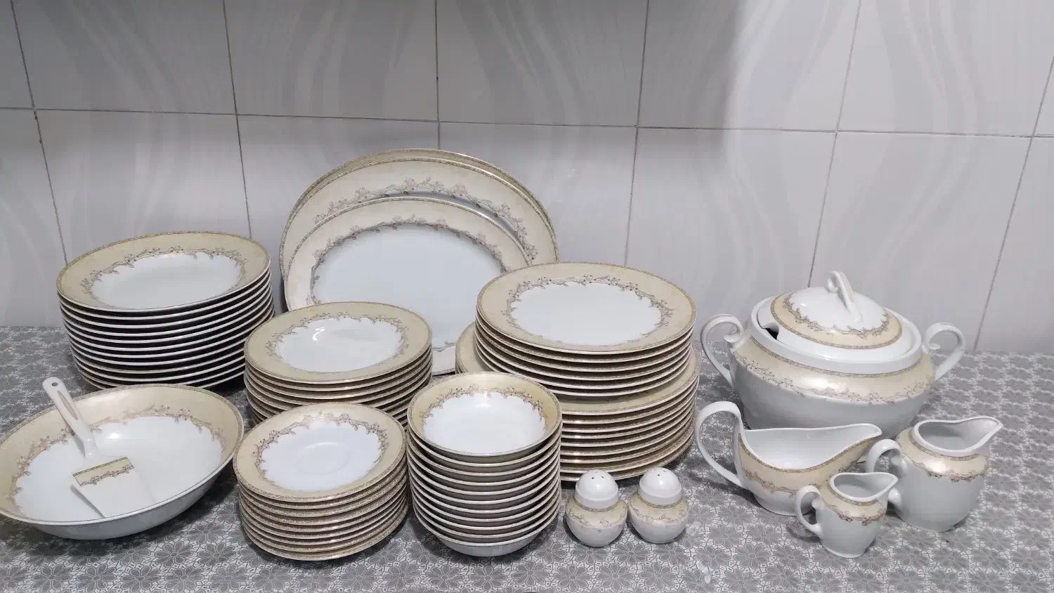 چینی توس|سرویس روتختی|اشتهارد, |دیوار