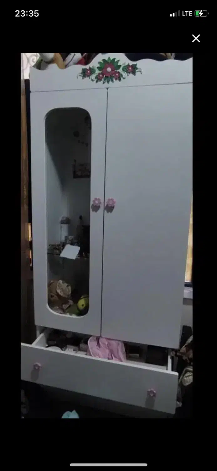 کمد دخترانه تمیز|جاکفشی، کمد، دراور|برازجان, |دیوار