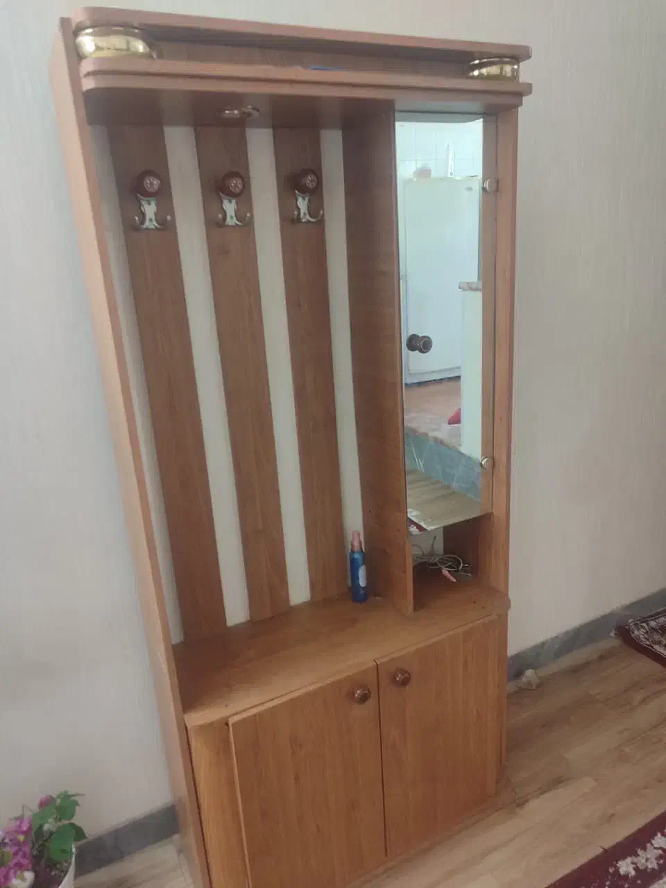 جالباسی کم جا و شیک|جاکفشی، کمد، دراور|کرمان, |دیوار