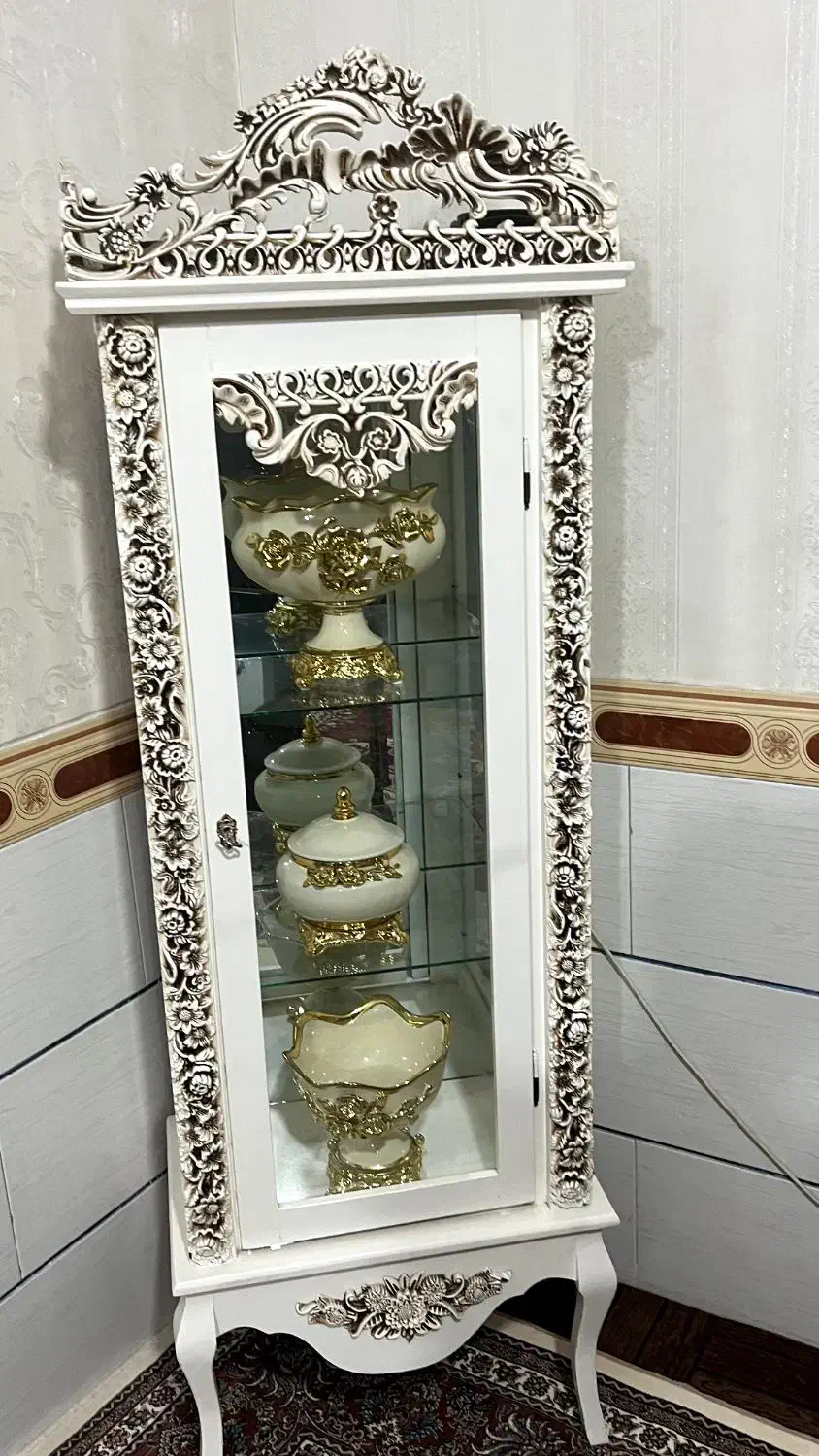 بوفه|بوفه، ویترین، کنسول|اقبالیه, |دیوار