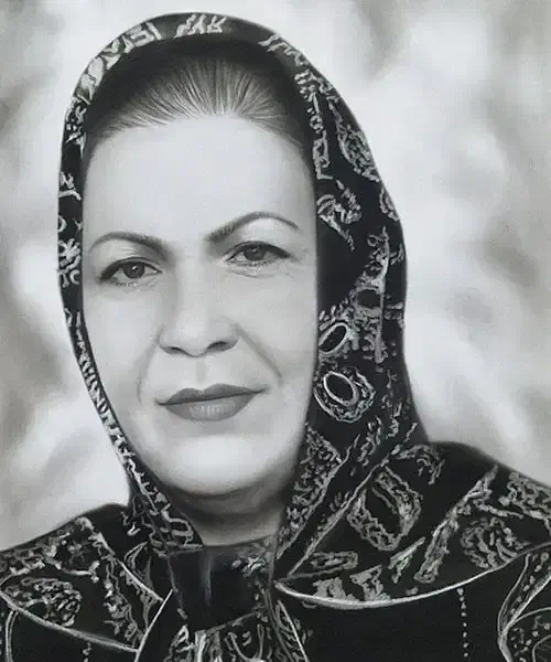 سفارش نقاشی چهره به مناسبت روز مادر|تابلو، نقاشی، عکس|خمین, |دیوار